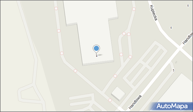 Pruszcz Gdański, Handlowa, 4, mapa Pruszcz Gdański