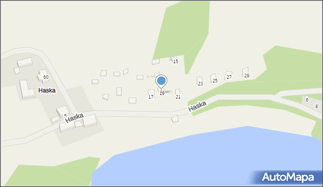 Przewóz, Haska, 19, mapa Przewóz