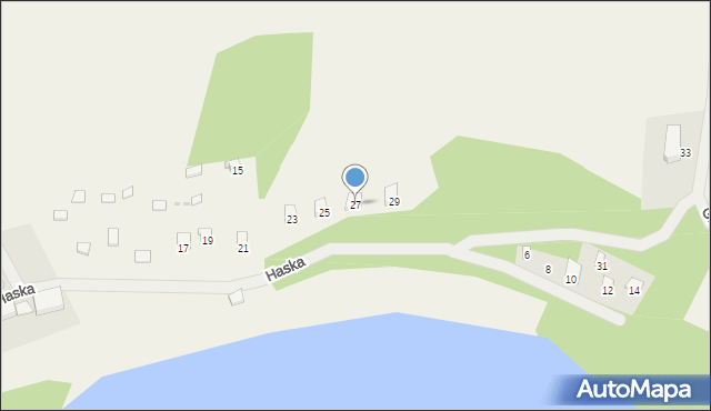 Przewóz, Haska, 27, mapa Przewóz