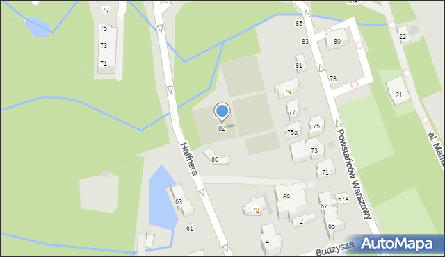 Sopot, Haffnera Jana Jerzego, 82, mapa Sopotu