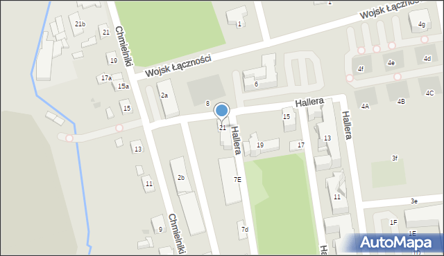 Świecie, Hallera Józefa, gen., 21, mapa Świecie