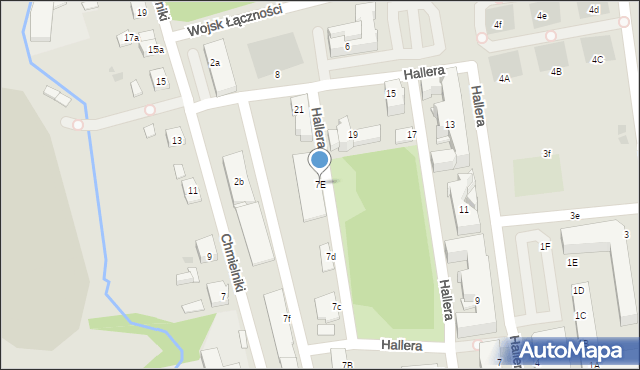 Świecie, Hallera Józefa, gen., 7E, mapa Świecie