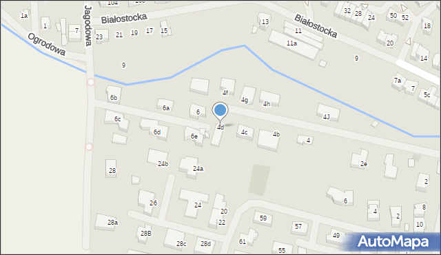 Szczecin, Harnasiów, 4d, mapa Szczecina