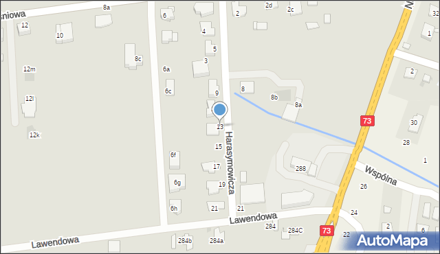 Tarnów, Harasymowicza Jerzego, 13, mapa Tarnów
