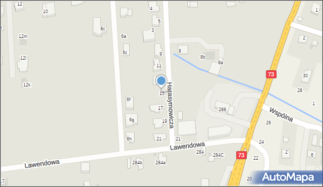 Tarnów, Harasymowicza Jerzego, 15, mapa Tarnów