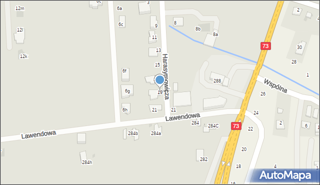 Tarnów, Harasymowicza Jerzego, 19, mapa Tarnów