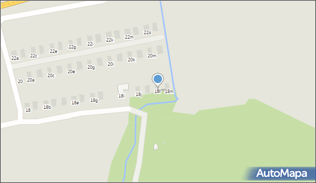 Tarnów, Harcerska, 18l, mapa Tarnów