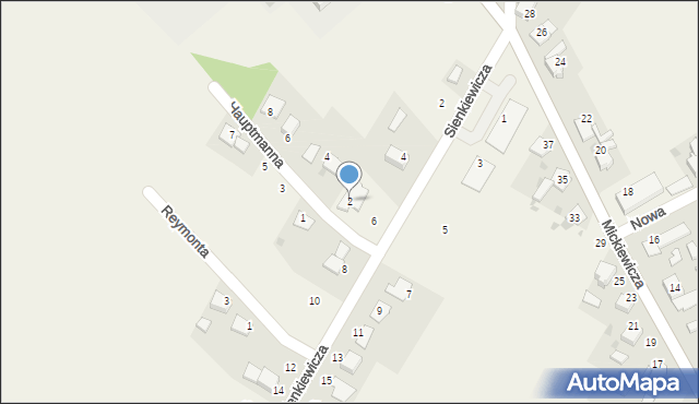 Walce, Hauptmanna, 2, mapa Walce