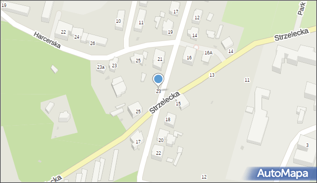 Wejherowo, Hallera Józefa, gen., 23, mapa Wejherowo