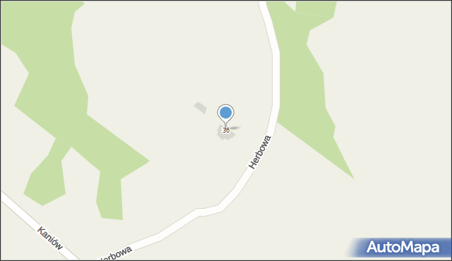 Bachowice, Herbowa, 36, mapa Bachowice