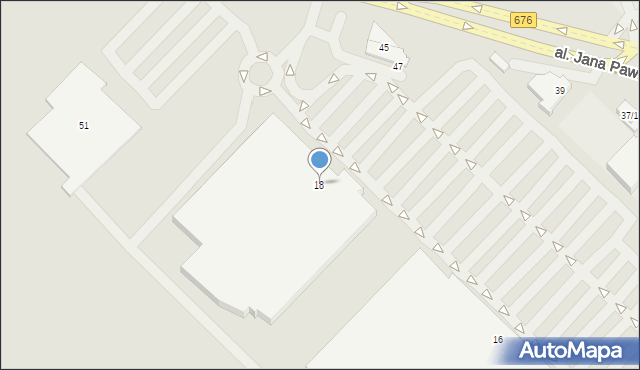 Białystok, Hetmańska, 18, mapa Białegostoku