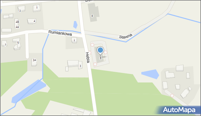 Bojano, Hebla Pawła, 8, mapa Bojano