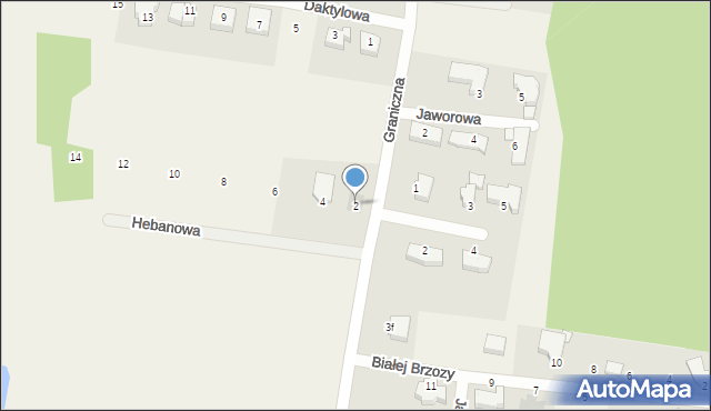 Dobra, Hebanowa, 2, mapa Dobra