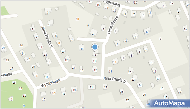 Dziemiany, Heweliusza Jana, 6, mapa Dziemiany
