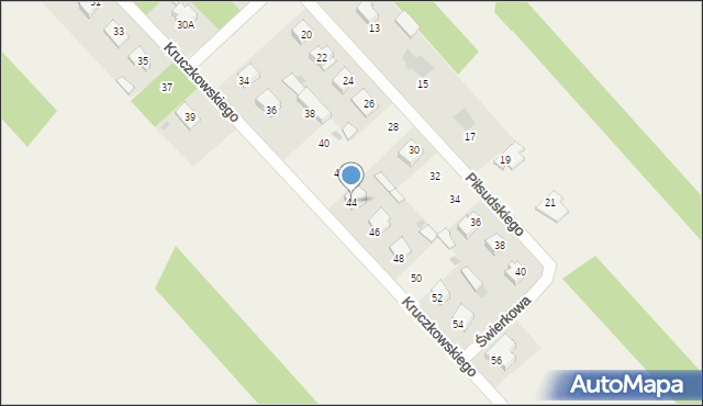 Garbatka-Letnisko, Herberta Zbigniewa, 44, mapa Garbatka-Letnisko