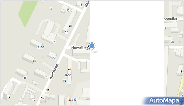 Grudziądz, Heweliusza Jana, 2, mapa Grudziądza