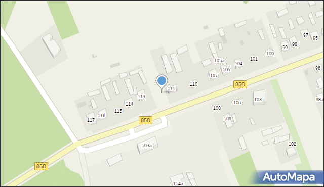 Hedwiżyn, Hedwiżyn, 112, mapa Hedwiżyn