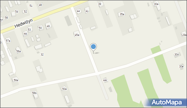 Hedwiżyn, Hedwiżyn, 44b, mapa Hedwiżyn