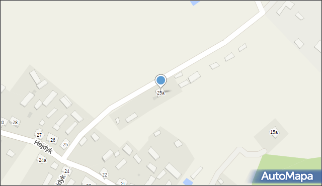 Hejdyk, Hejdyk, 25a, mapa Hejdyk