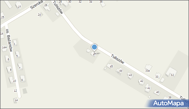 Hektary, Hektary, 47, mapa Hektary