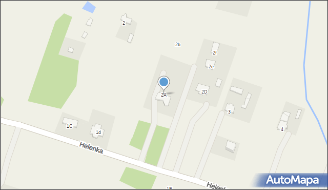 Helenka, Helenka, 2A, mapa Helenka