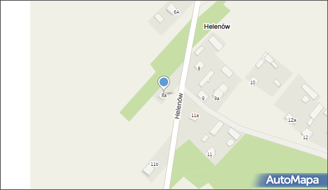 Helenów, Helenów, 8a, mapa Helenów