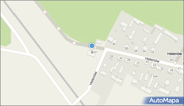 Helenów, Helenów, 35, mapa Helenów