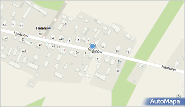 Helenów, Helenów, 7, mapa Helenów