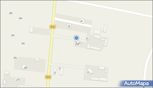 Helenów, Helenów, 20a, mapa Helenów