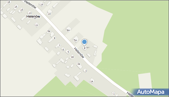Helenów, Helenów, 4, mapa Helenów