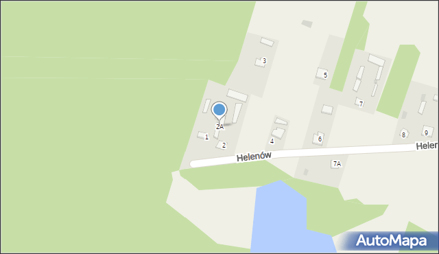 Helenów, Helenów, 2A, mapa Helenów