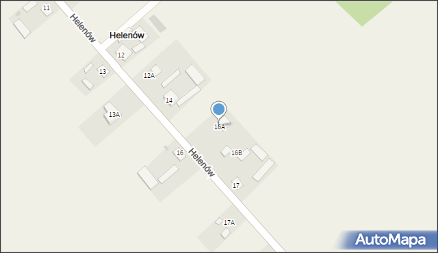 Helenów, Helenów, 16A, mapa Helenów