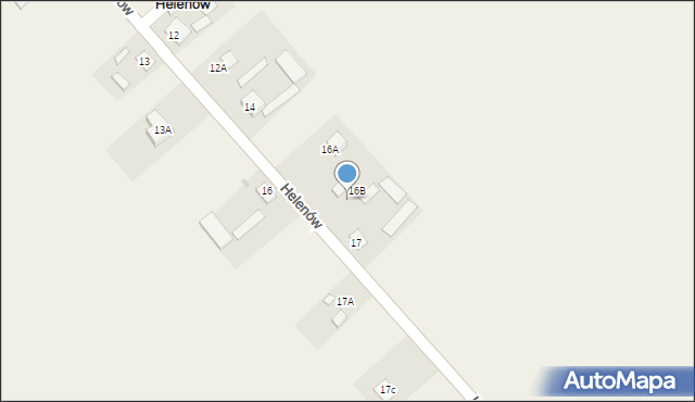 Helenów, Helenów, 17B, mapa Helenów