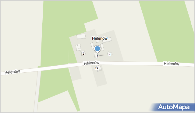 Helenów, Helenów, 3, mapa Helenów