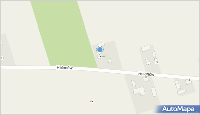 Helenów, Helenów, 5, mapa Helenów
