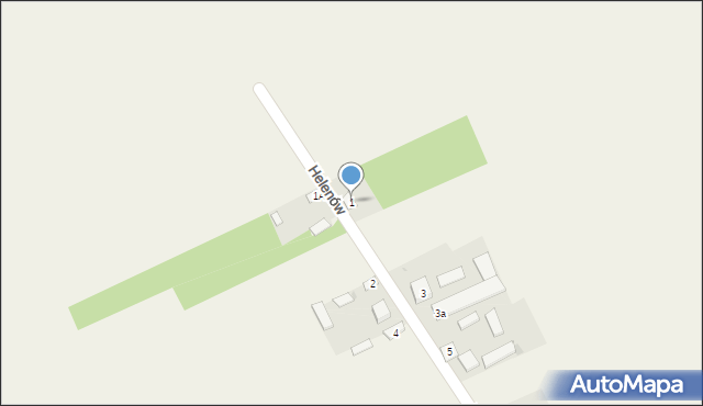 Helenów, Helenów, 1, mapa Helenów