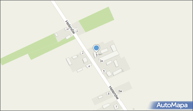 Helenów, Helenów, 3, mapa Helenów