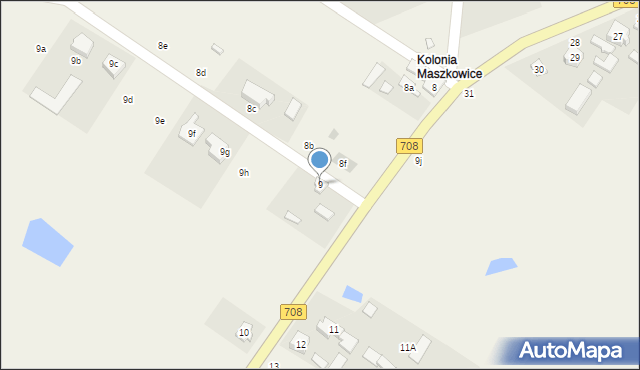 Helenów, Helenów, 9, mapa Helenów