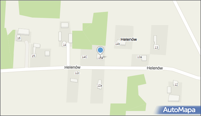 Helenów, Helenów, 15a, mapa Helenów