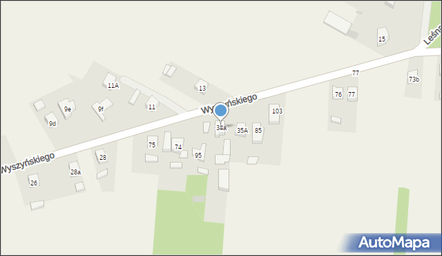 Helenów Drugi, Helenów Drugi, 34a, mapa Helenów Drugi