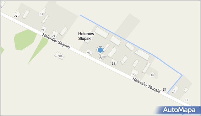 Helenów Słupski, Helenów Słupski, 19, mapa Helenów Słupski