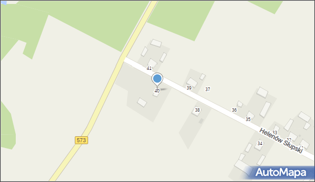 Helenów Słupski, Helenów Słupski, 40, mapa Helenów Słupski