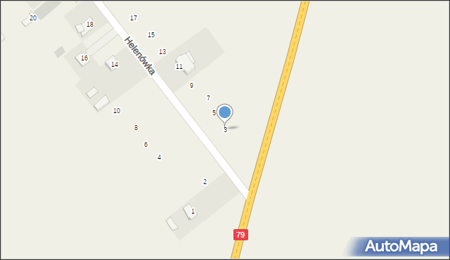 Helenówka, Helenówka, 3, mapa Helenówka