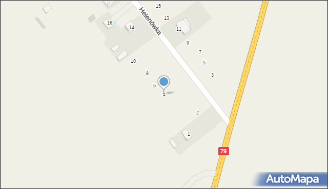 Helenówka, Helenówka, 4, mapa Helenówka