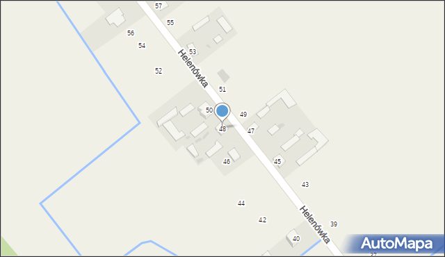 Helenówka, Helenówka, 48, mapa Helenówka