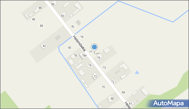 Helenówka, Helenówka, 76, mapa Helenówka