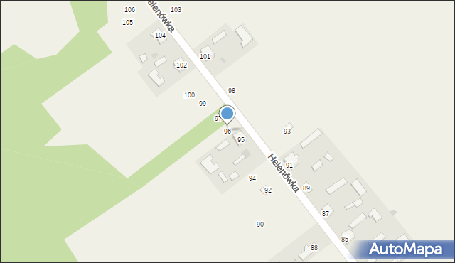 Helenówka, Helenówka, 96, mapa Helenówka