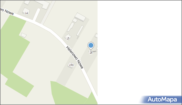 Helenowo Nowe, Helenowo Nowe, 16, mapa Helenowo Nowe
