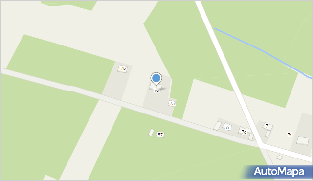 Henryków, Henryków, 7e, mapa Henryków