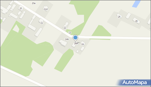 Henryków, Henryków, 24A, mapa Henryków